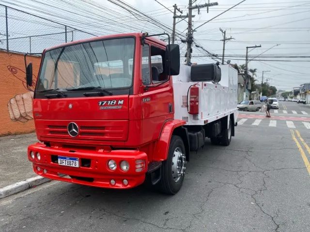 Mercedes Benz 1718 M Comboio De Impacto Gascom - Foto 10