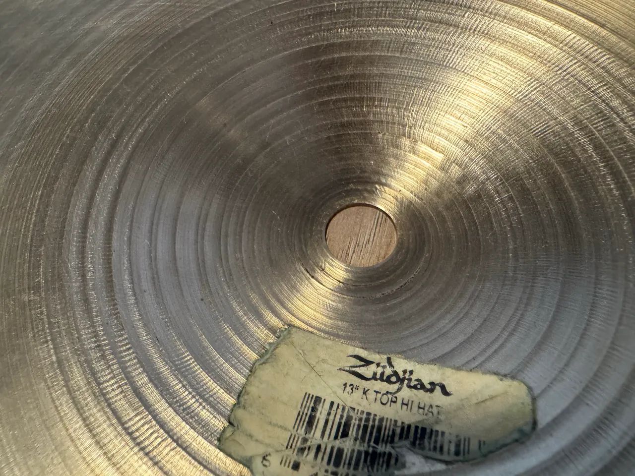 Hi-Hat Zildjian 13? K/Z - Clássico e raro - Instrumentos musicais