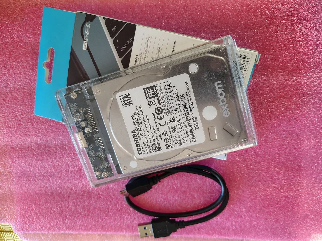 HD Externo 320GB 2.5'' SATA