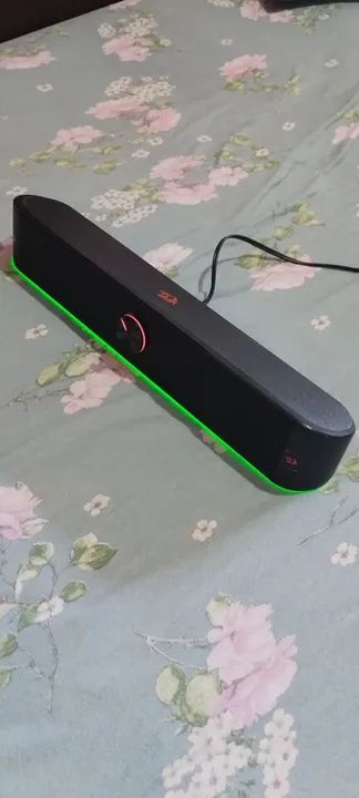 Soundbar para PC com Iluminação LED - Foto 2