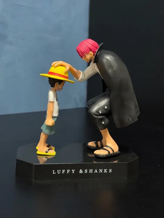 Boneco Luffy e Shanks One Piece - Foto 2