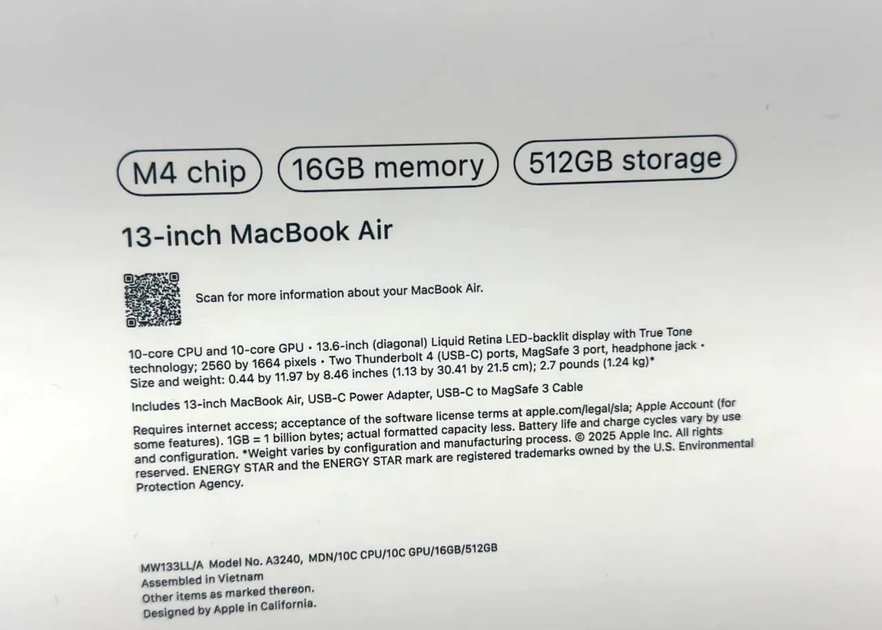 MacBook Air M4