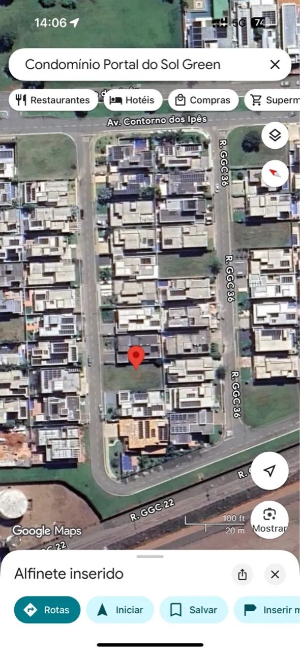 Lote no condomínio Portal do Sol Green Goiânia