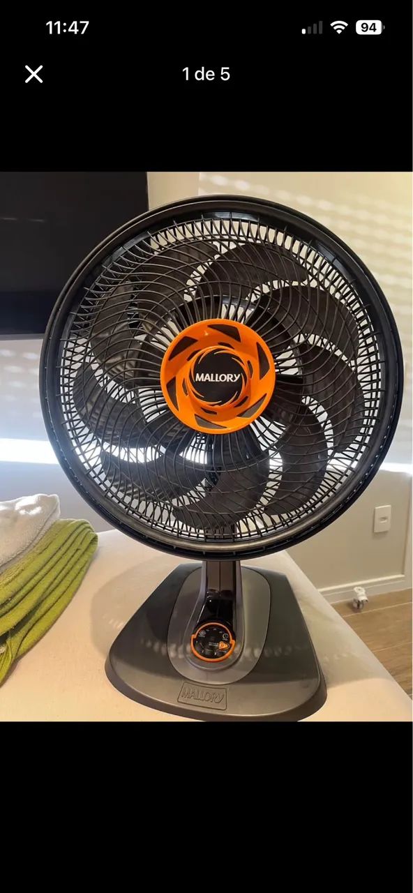Ventilador Mallory Neo Air 15 - Controle Remoto e Timer (220V)