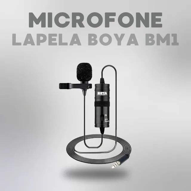 MICROFONE LAPELA BOYA