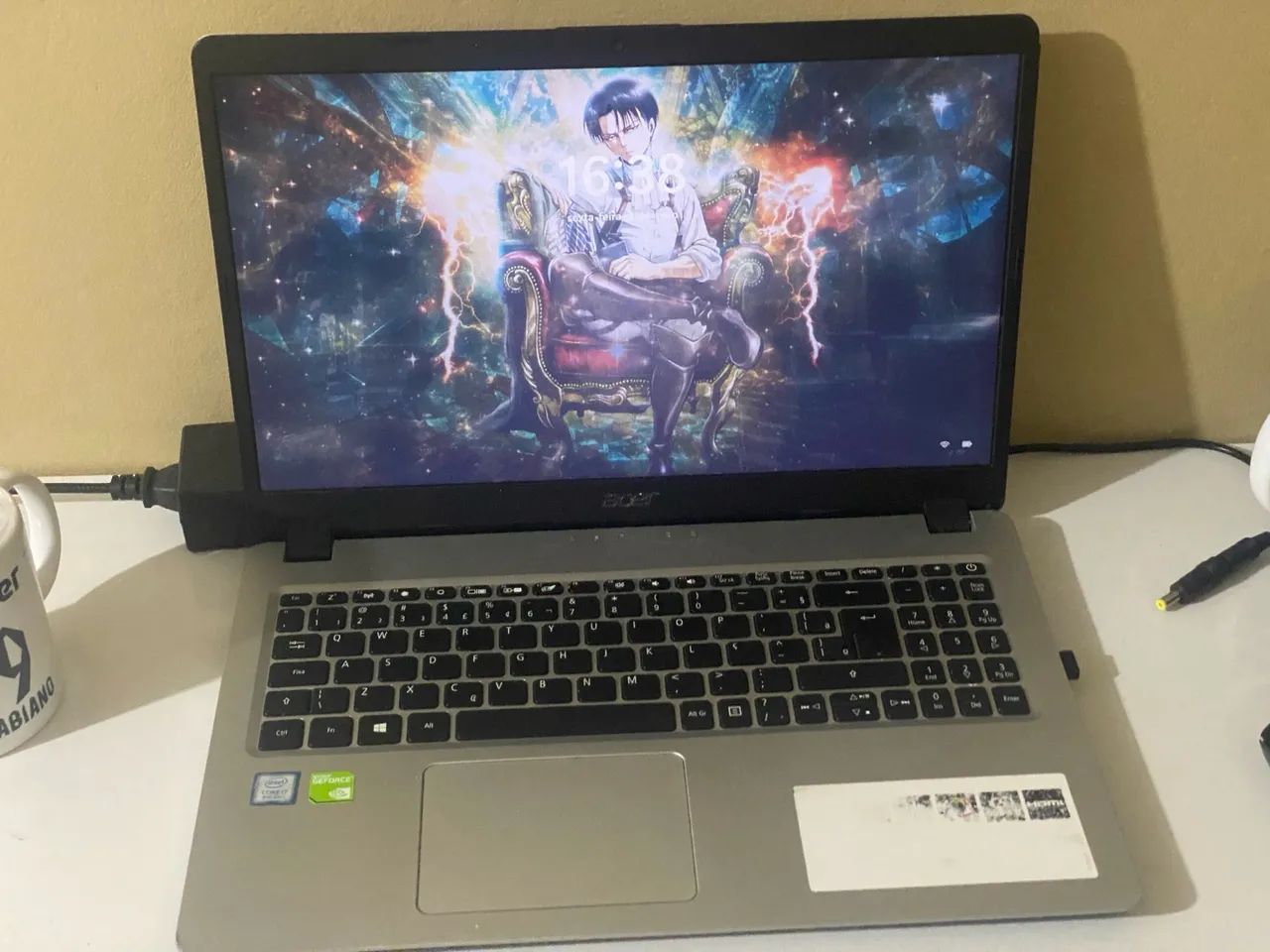 Notebook Acer Aspire A515-52G - Intel Core i7 - 8GB RAM - 224GB SSD - Foto 4