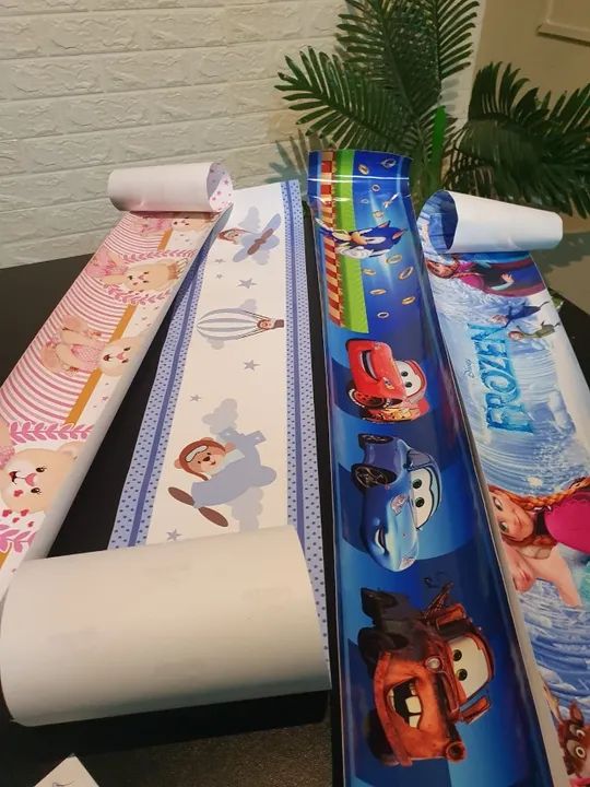 Faixas decorativas personalizadas para decorar quarto de bebê - Foto 4