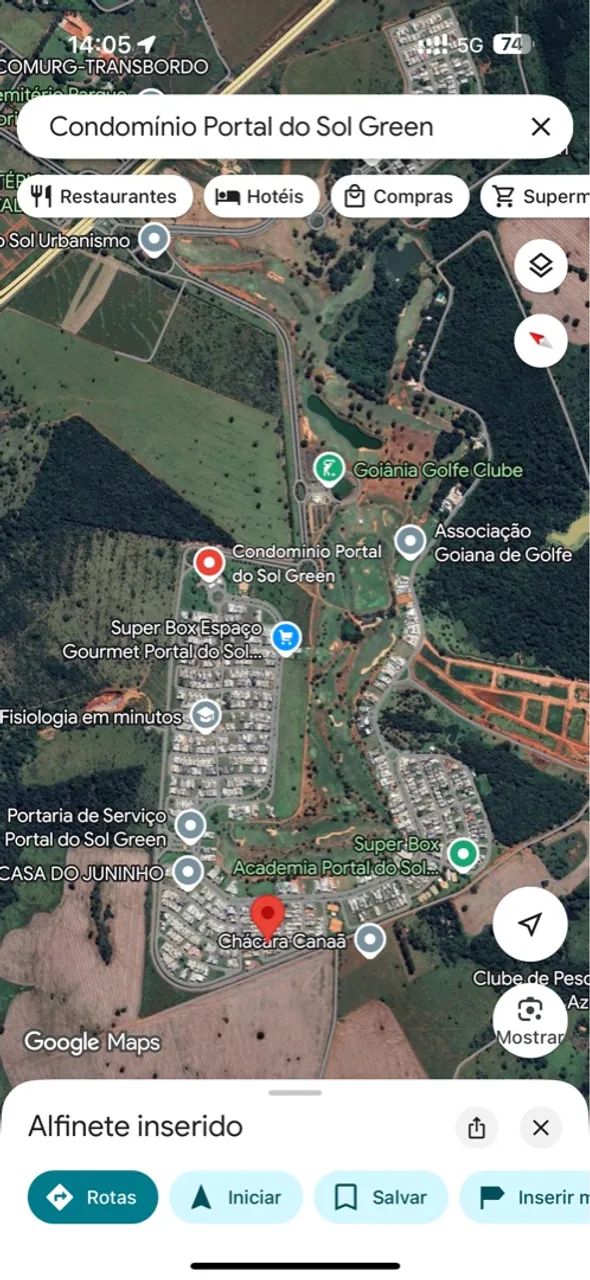 Lote no condomínio Portal do Sol Green Goiânia - Foto 2