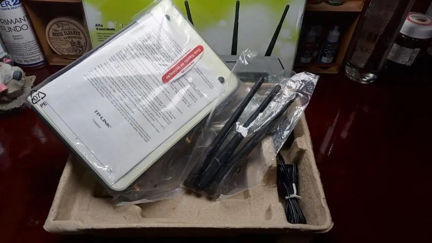 Roteador expansor tp-link tl-wr941nd. - Foto 4