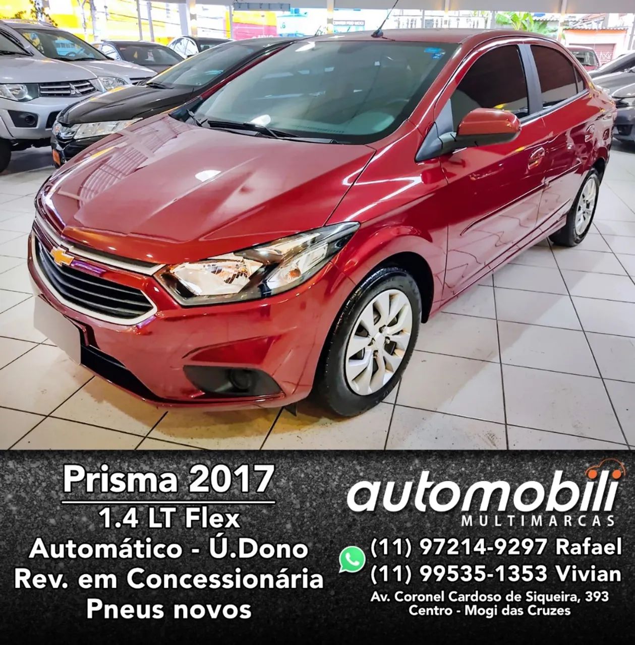 Chevrolet Prisma Sed. LT 1.4 8V Flexpower 4P Aut. 2017