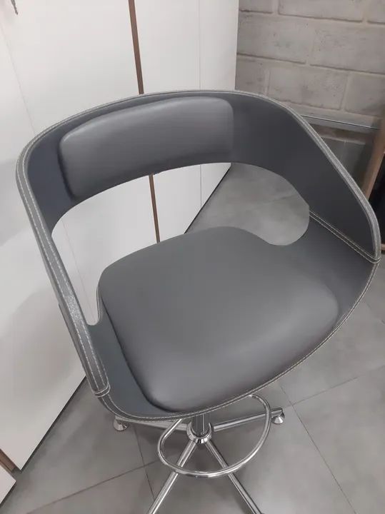 Banqueta Londrina Cinza - Foto 2