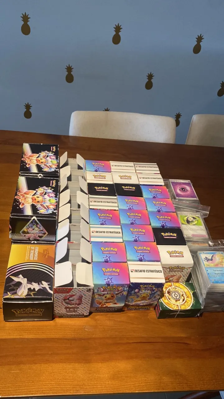 Coleção de cartas Pokemon TCG