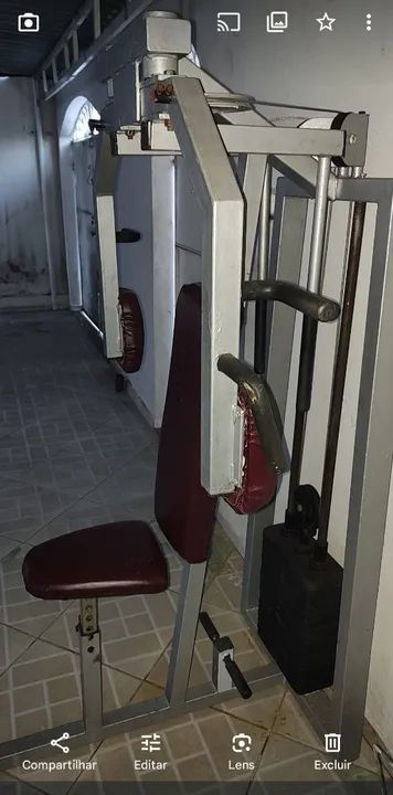 Aparelho de musculação para peitoral/dorsal  - Foto 2