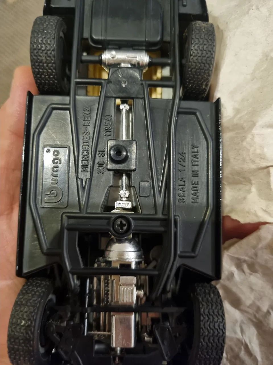 Mercedes 300 SL 1954 Burago 1:24  - Foto 5