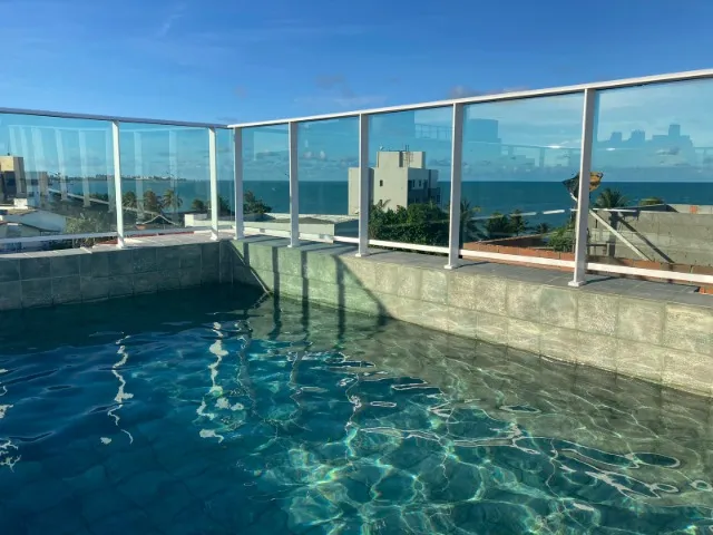 Apartamento com 40 metros a 150 metros da praia pertinho do Bessa Grill