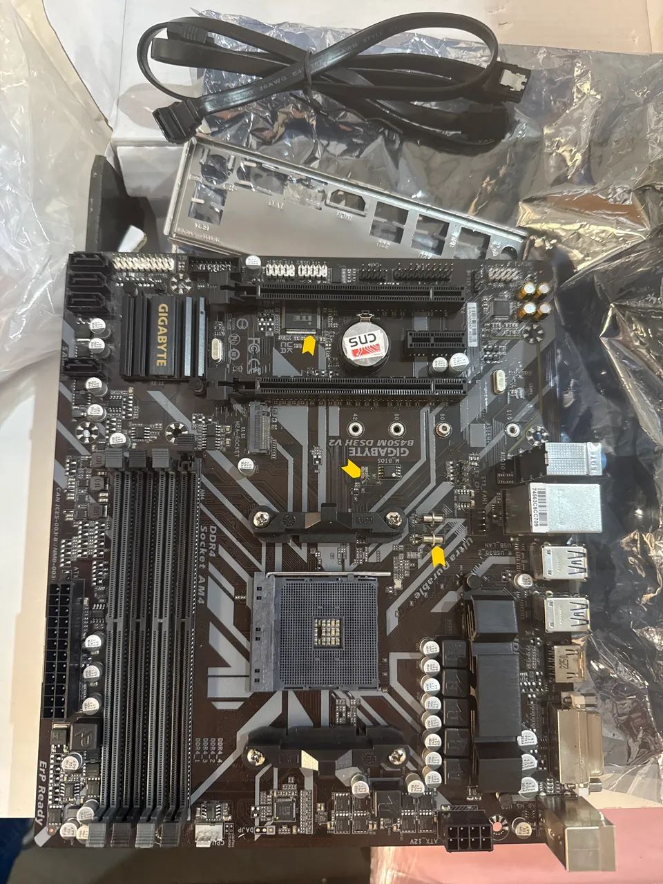 Gabinete gamer e placa giga B450 e HS60  - Foto 3