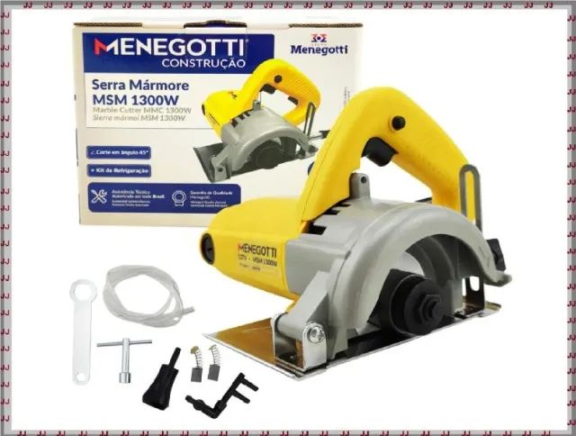 Serra Mármore 4.3-8 polegadas 1300W Menegotti 110 volts