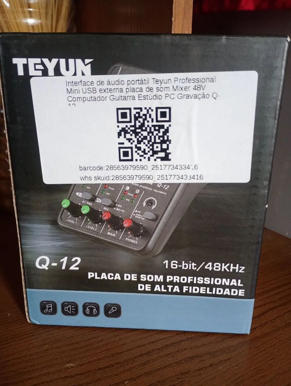 Interface de áudio Teyun Q-12 - Foto 2