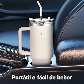 Copo Térmico Romantic Crown 1200ml - Foto 5