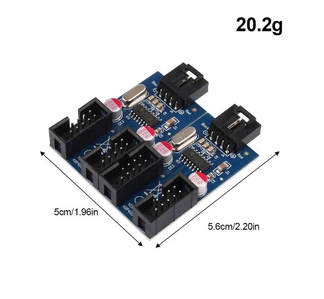  Adaptador Conversor Splitter Usb 4 em 1 - Foto 4