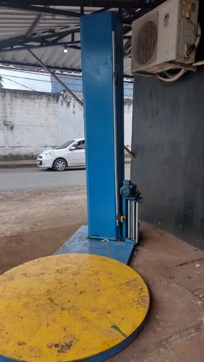 Envolvedora automática de plastico em pallets - Foto 5