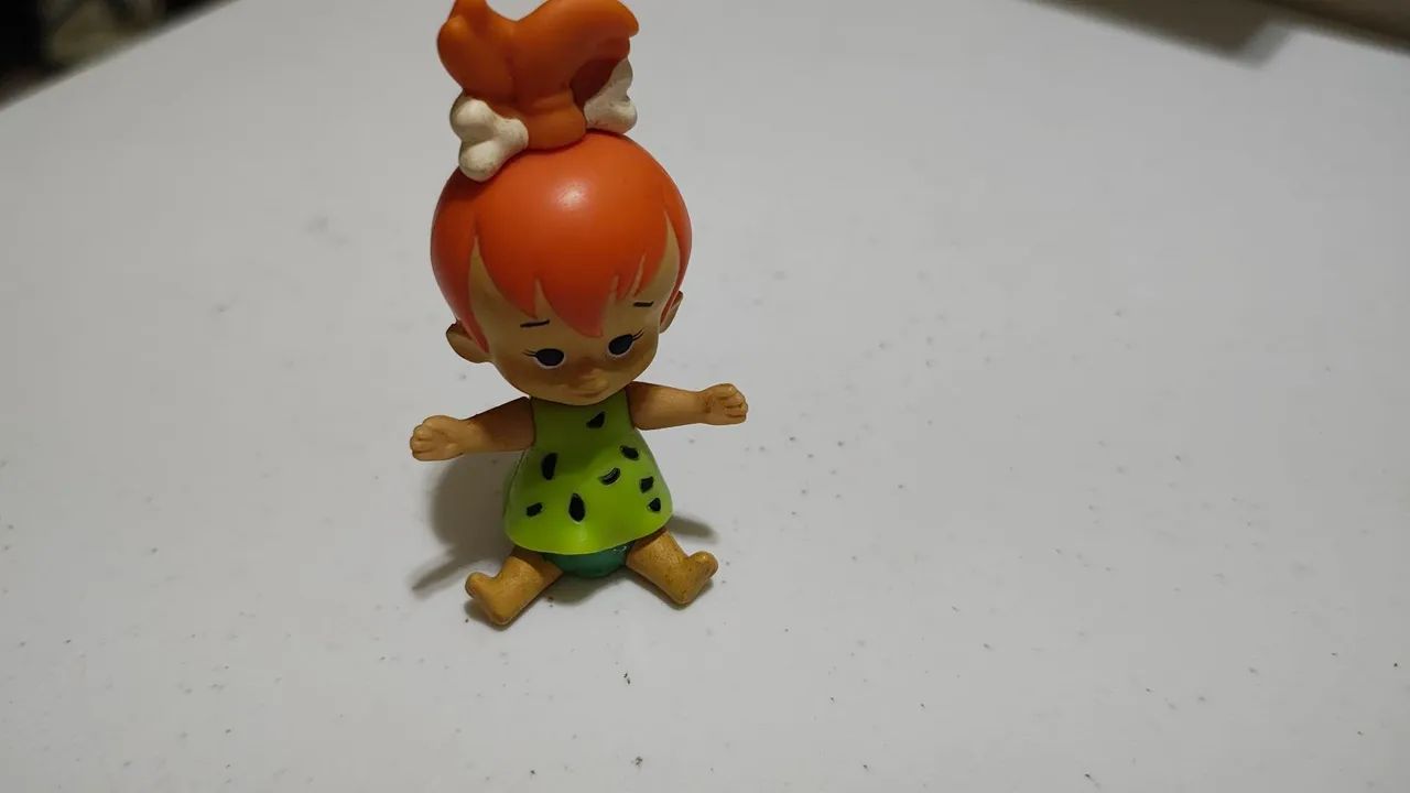 Bonequinha Pebbles Flintstones - Pedrita para coleção  - Foto 4