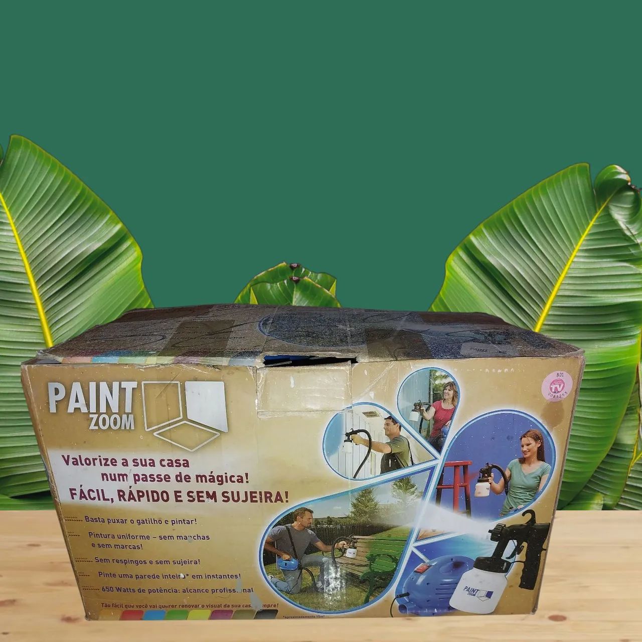 Pistola de pintura Paint zoom com acessórios extras  único dono 