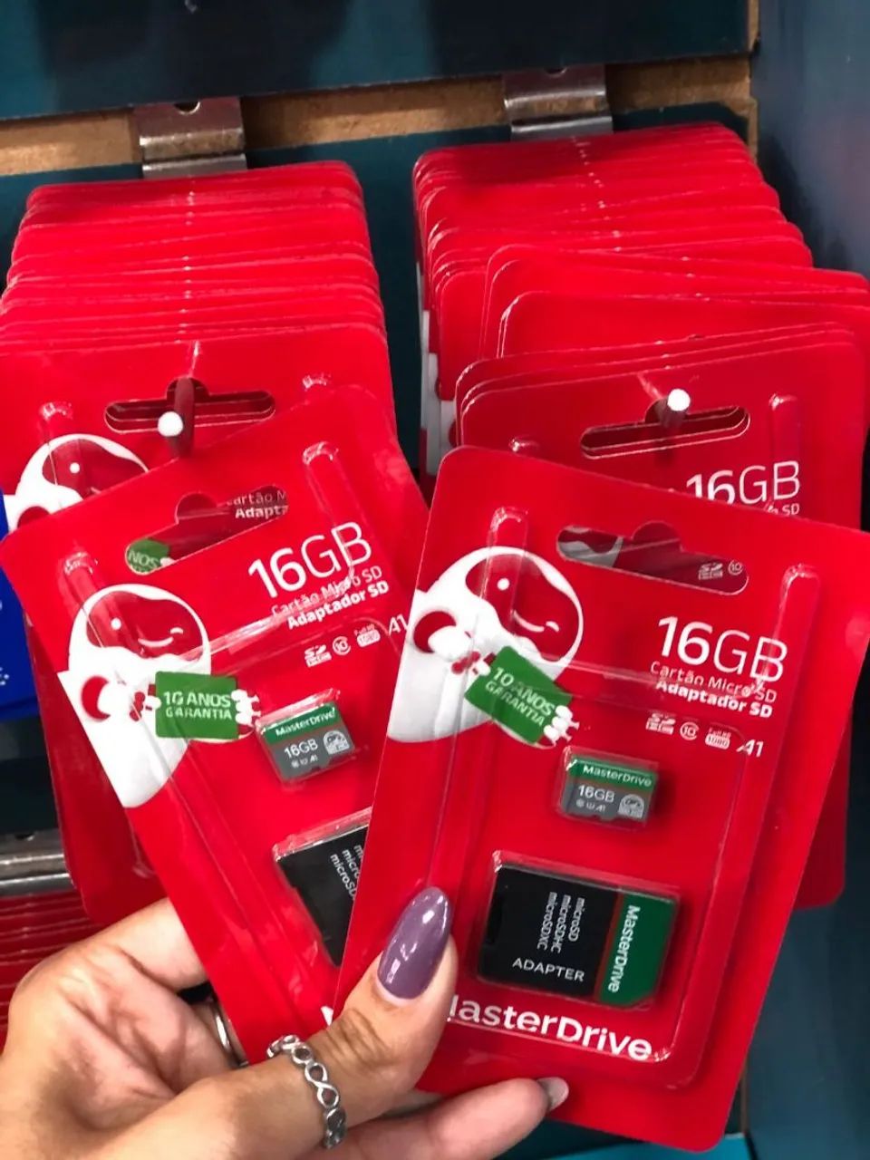 Cartão de memória 16GB