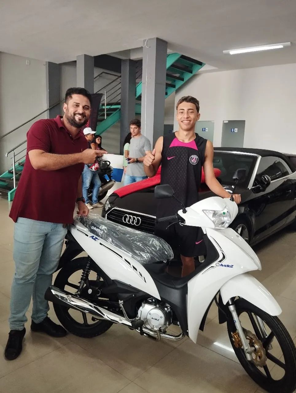 MOTO DISPONÍVEL COM ENTRADA ZERO  - Foto 2