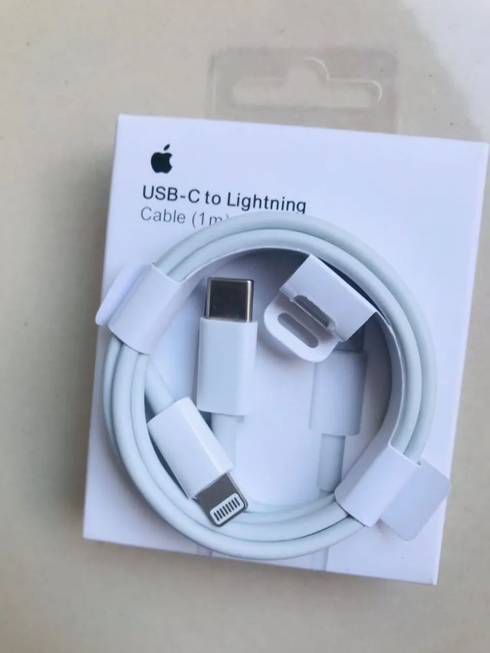 Cabo iPhone Lightning USB-C da Apple - 3 meses de Garantia - Foto 4