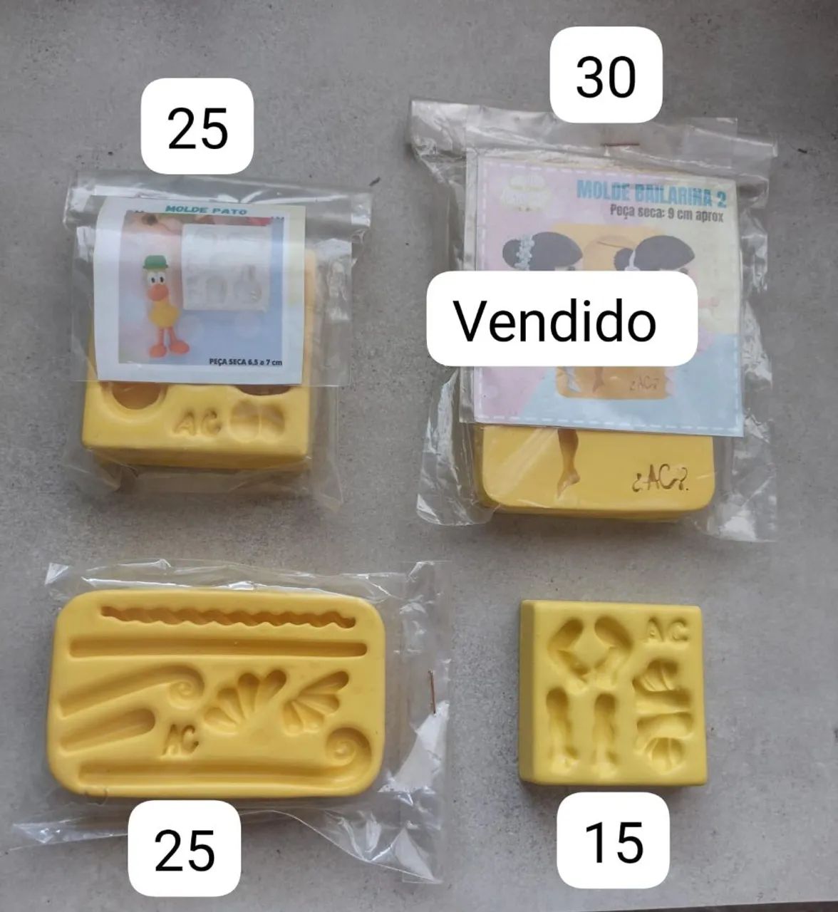 Moldes de silicone para biscuit  - Foto 4