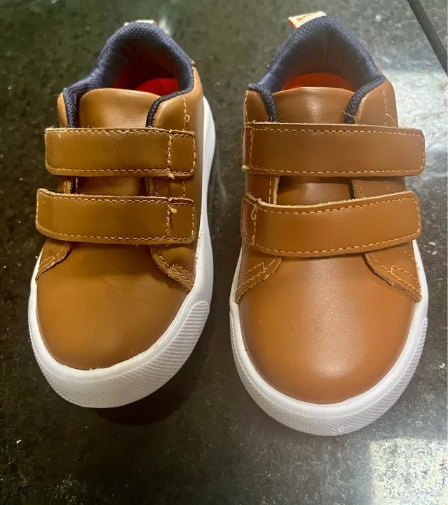 Tênis Infantil Marrom - Tamanho 23
