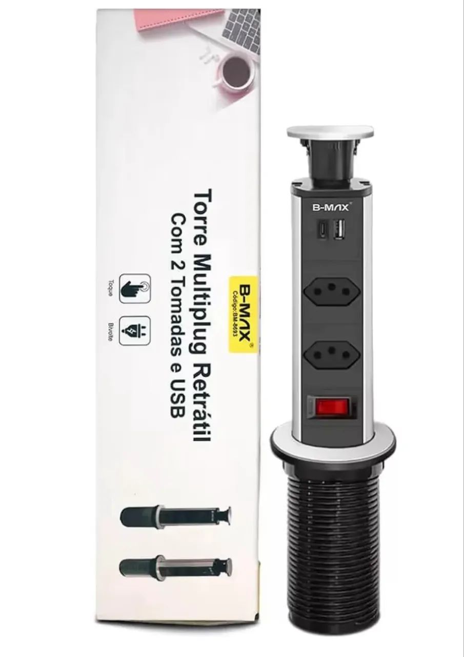 TORRE MULTIPLUG RETRÁTIL 64962663196547121
