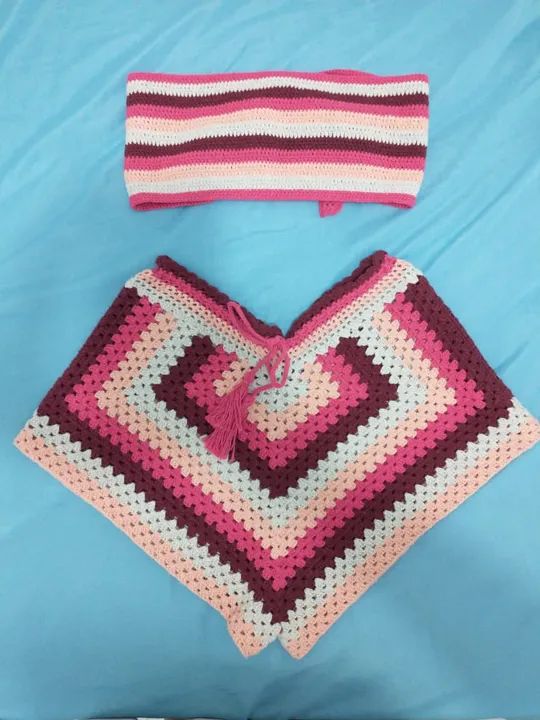 Conjunto de crochê 
