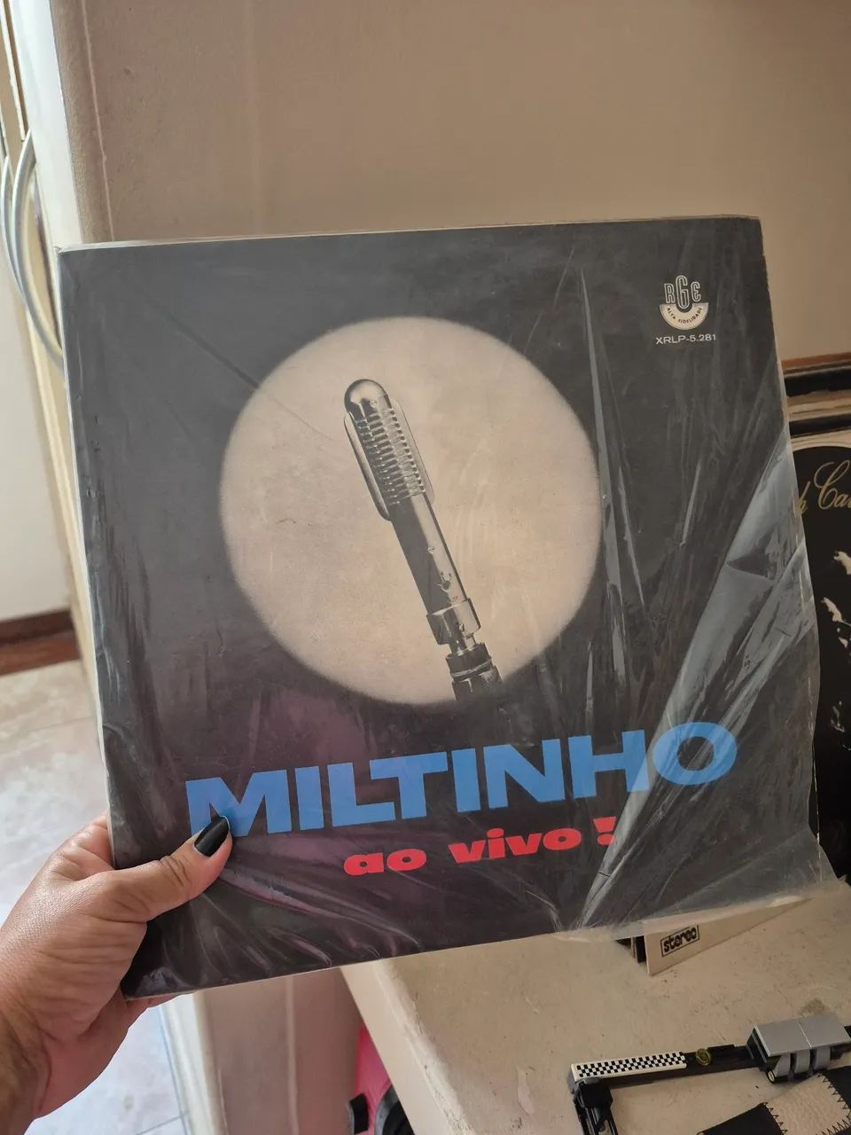 Disco Vinil Miltinho ao vivo !