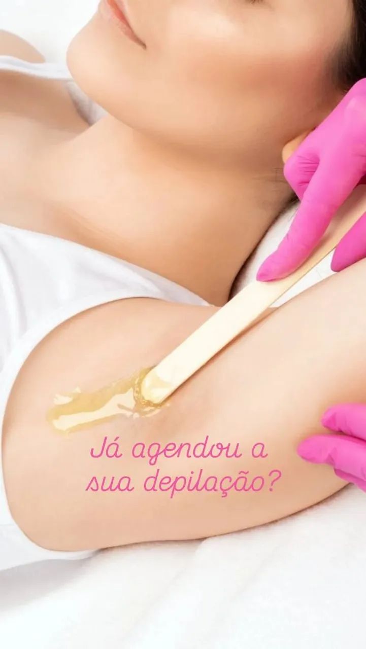 Depilação com cera