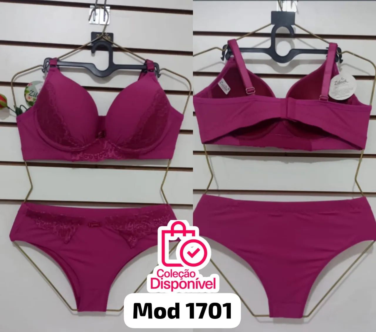 Lingerie conjunto Calcinha e sutiã luxo plus size 