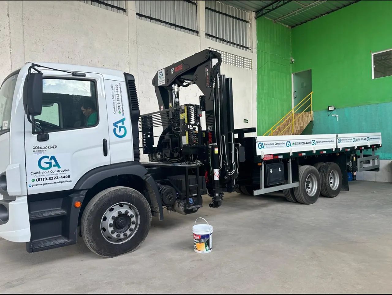 Alugo caminhão Munck Argos 43ton