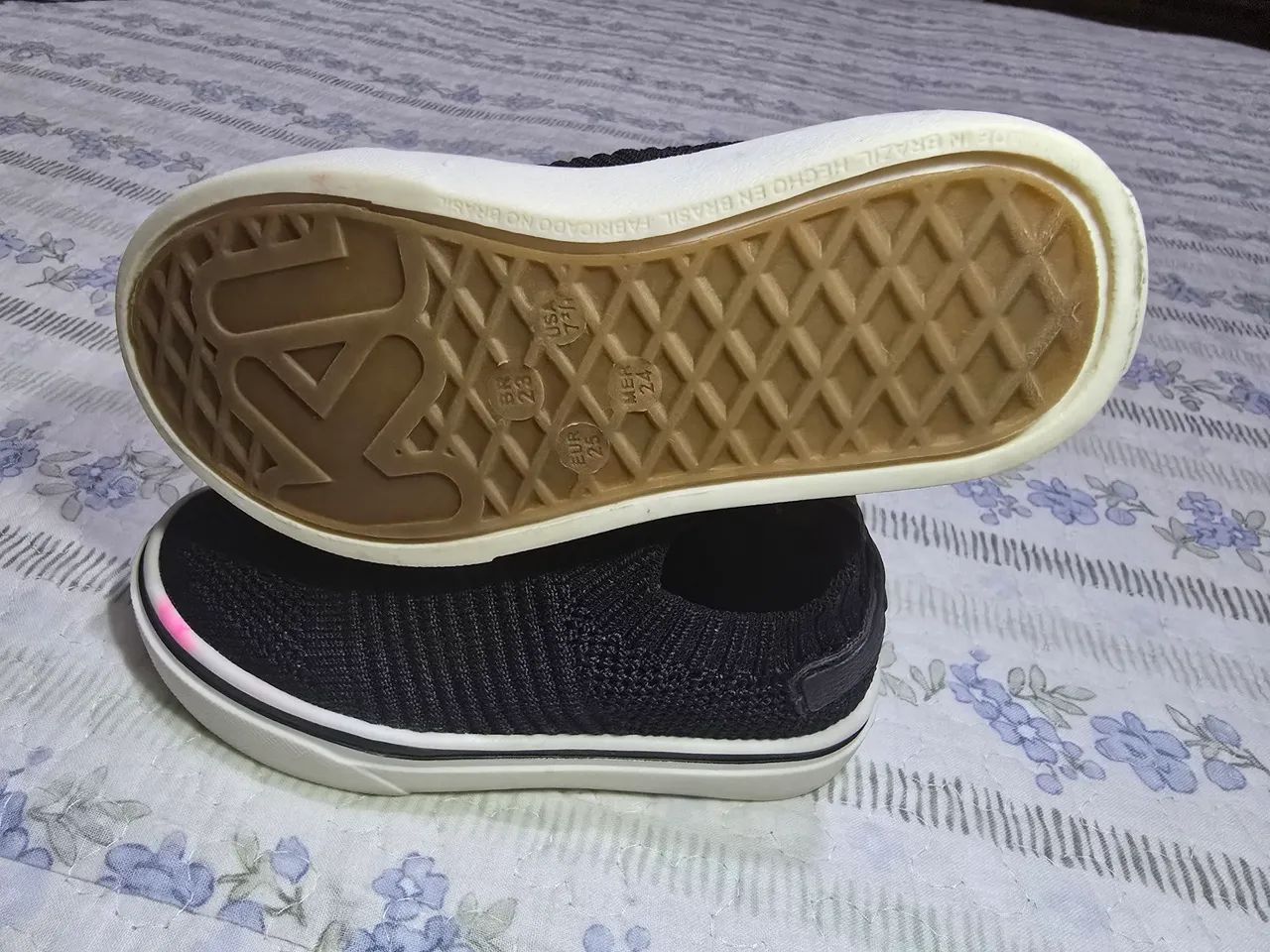 Tênis Klin preto de tecido - Foto 3