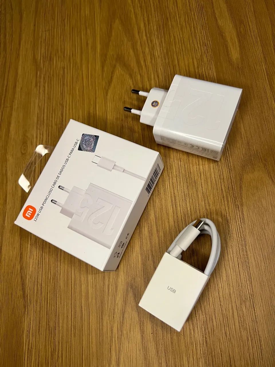 Carregador Redmi Turgo carga rápida  125W USB-C 