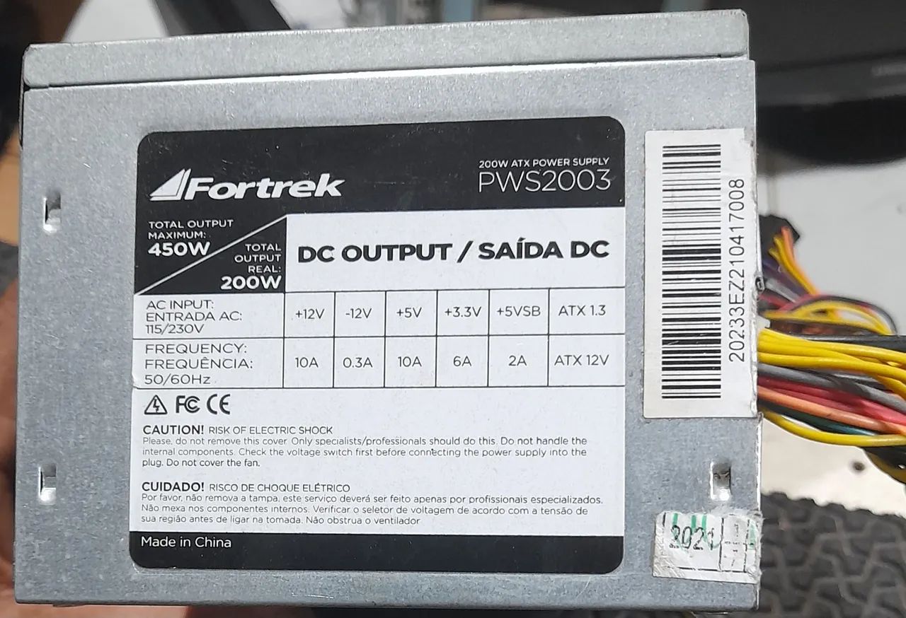 Fonte atx para pc  - Foto 2