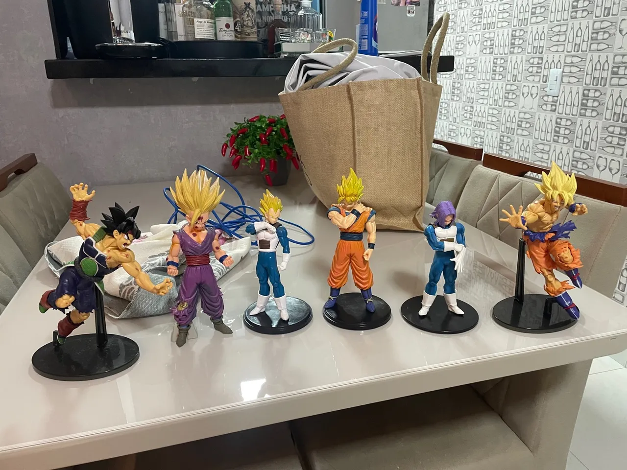 Coleção de Action Figures Dragon Ball Z