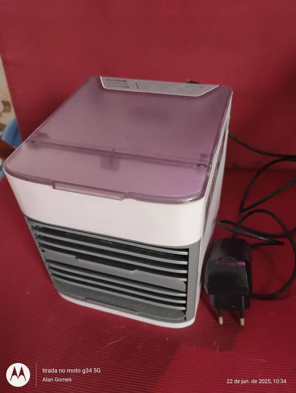 Climatizador de Ar Portátil mini - Refrescância e Conforto