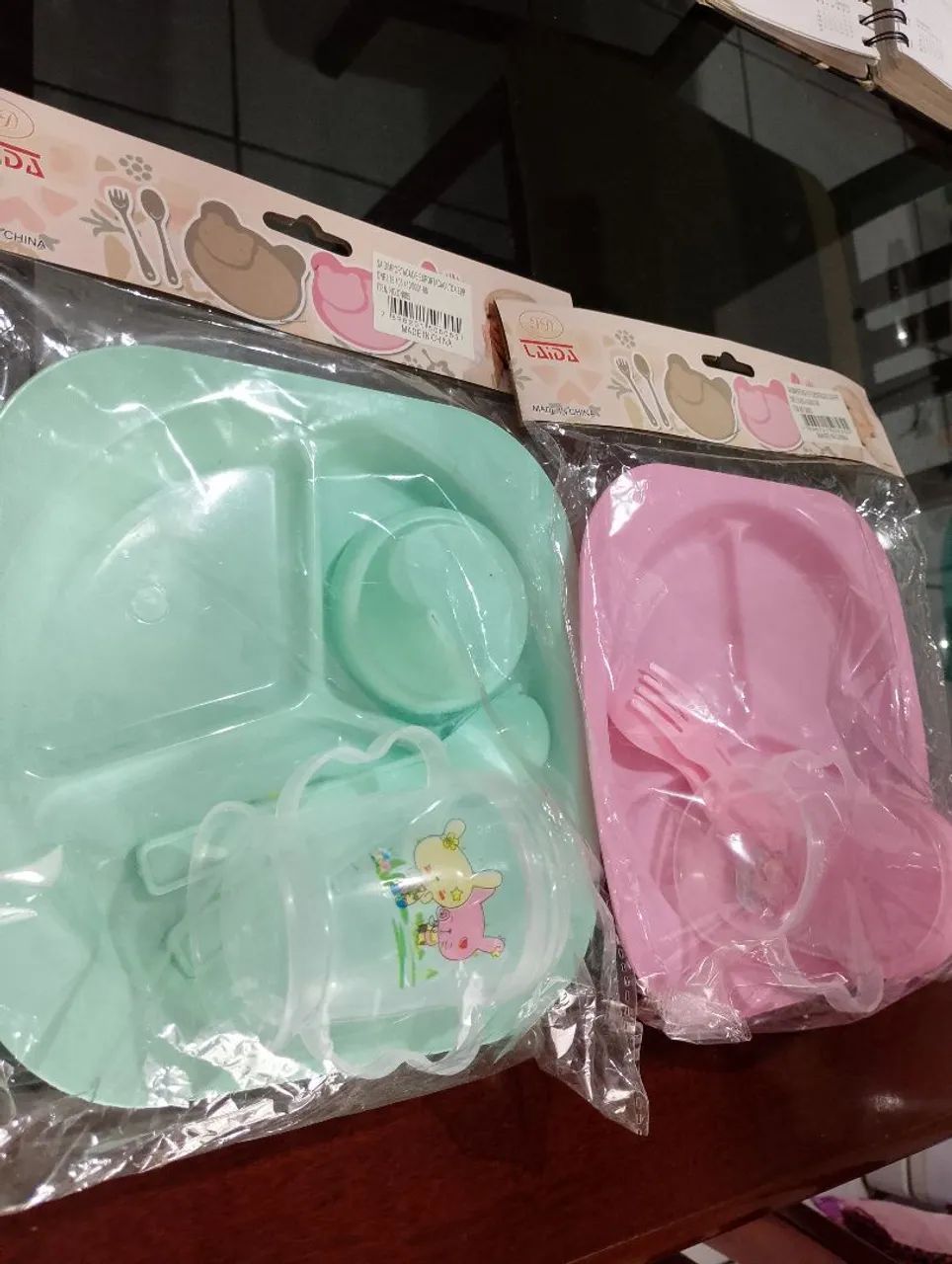 Kit de prato infantil 