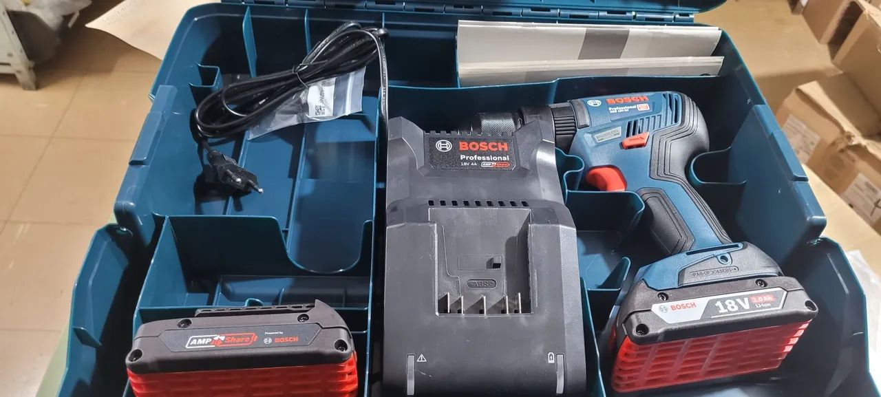 Parafusadeira/Furadeira de Impacto Bosch GSB 18V-50  - Foto 5