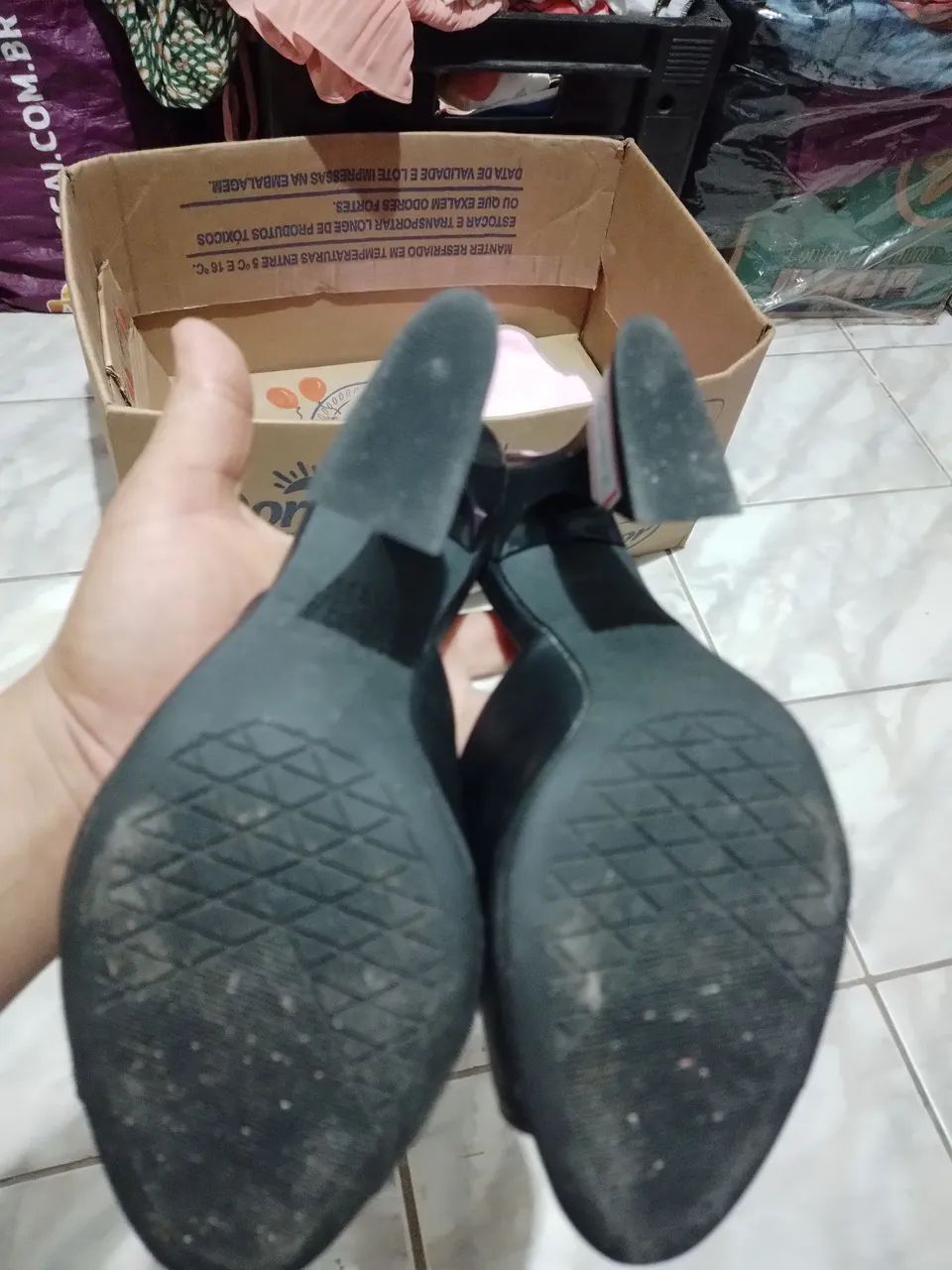 Sandália Dakota Preta - Foto 4