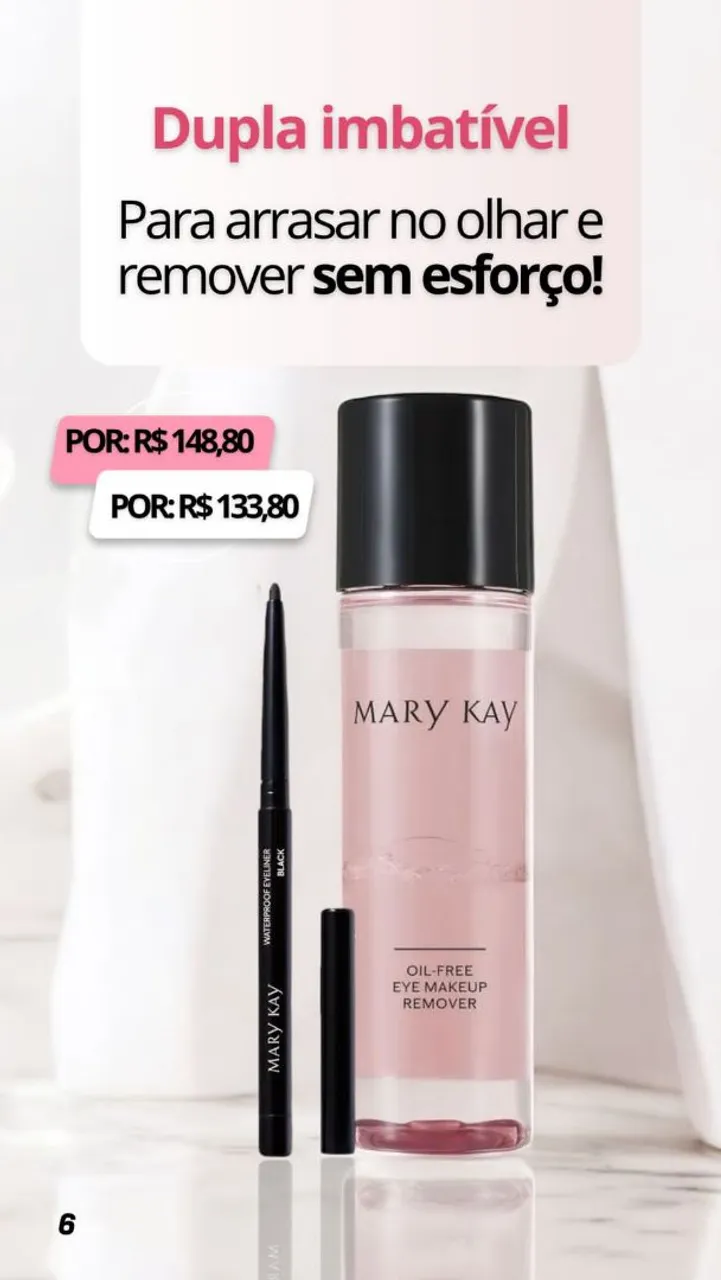 Dupla Imbatível Mary Kay: Olhar Marcante e Remoção Sem Esforço!