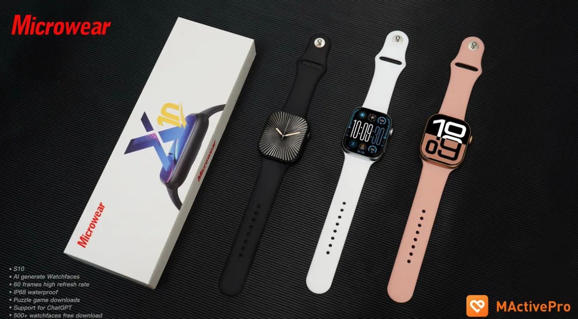 Smartwatch Microwear X10 pro 47mm + brindes 