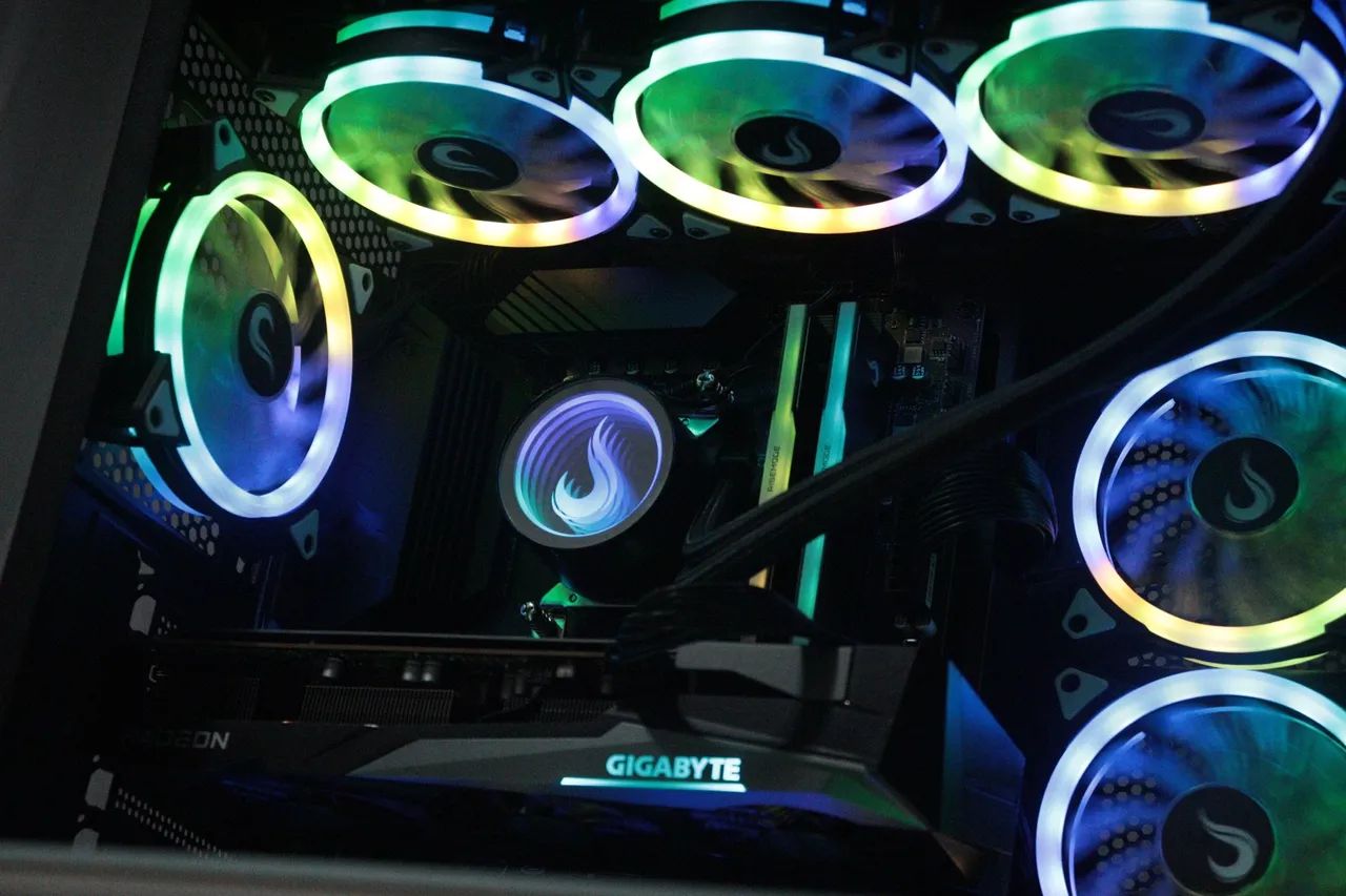 PC Gamer Ryzen 5700X3D + RX 7600 + Fonte Gold - 3 Meses de Uso! - Foto 5