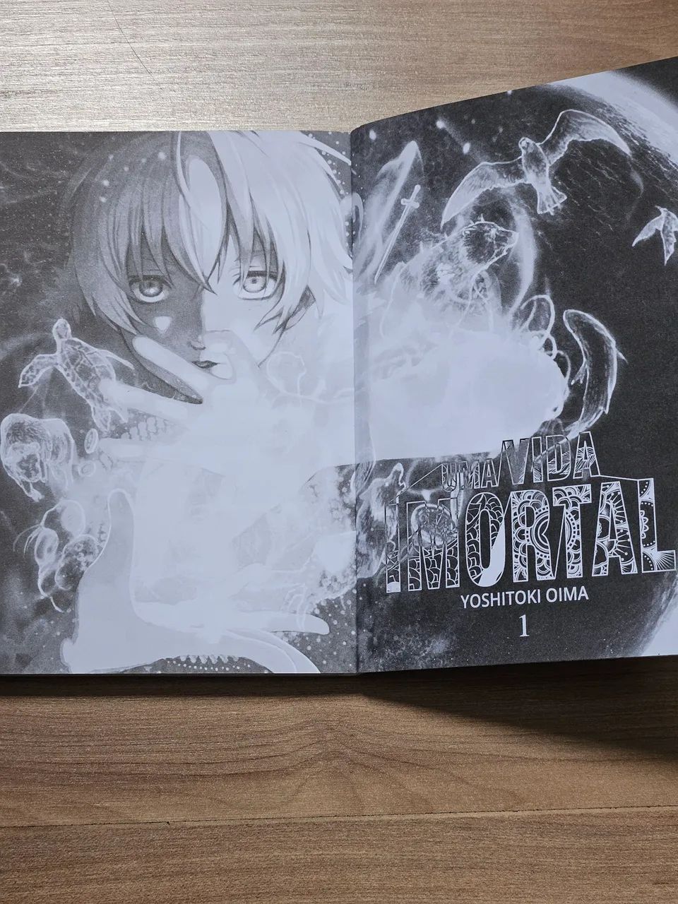 Uma vida imortal - Volume 1 - Usado - Foto 3